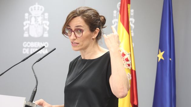 Mónica García, ministra de Sanidad