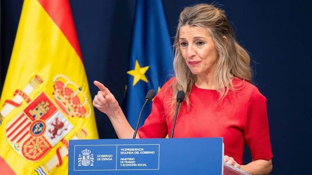 Yolanda Díaz, vicepresidenta segunda del Gobierno y ministra de Trabajo y Economía Social