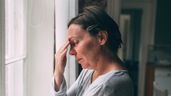 Una mujer triste