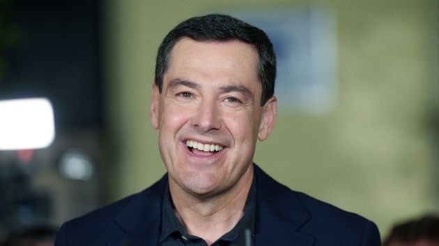 El presidente de la Junta de Andalucía, Juanma Moreno