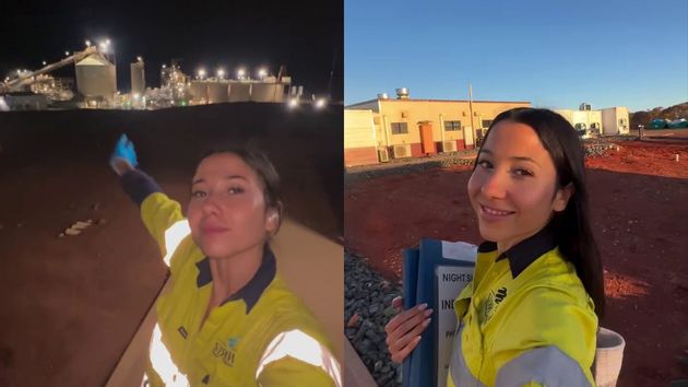 Marta, española que trabaja en las minas en Australia