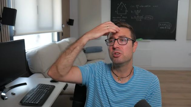 Andrés Cebrián, profesor de matemáticas.
