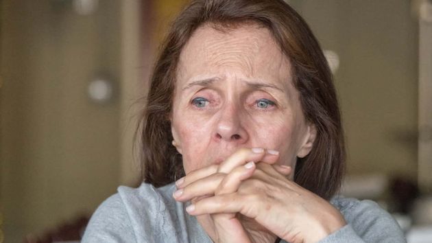 Mujer preocupada
