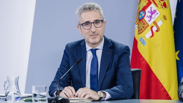 El ministro de Hacienda, Arcadi España 
