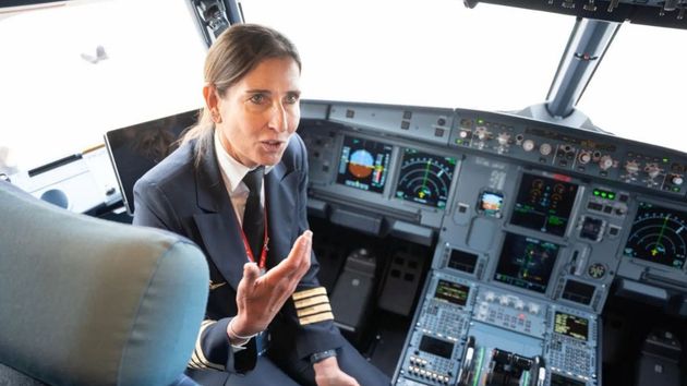 Beatriz Guasch, comandante de Iberia