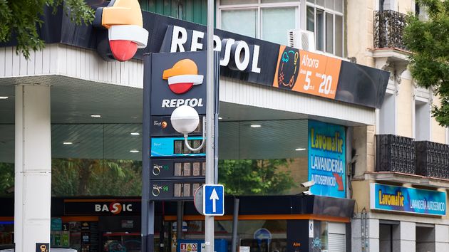 Una gasolinera
