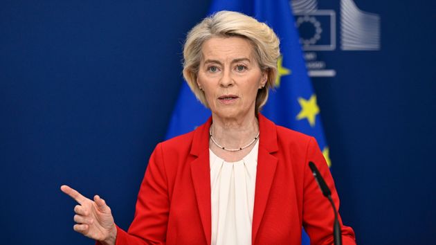 La presidenta Ursula von der Leyen