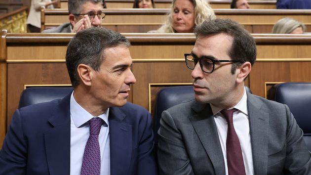 Pedro Sánchez y Carlos Cuerpo