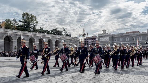 Banda musical de la Guardia Real. 