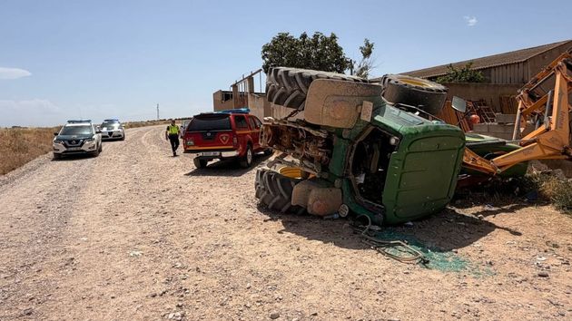 Accidente ocurrido en Quinto