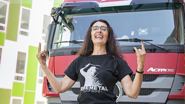 Begoña, camionera