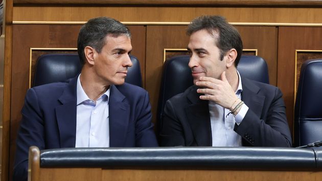 Pedro Sánchez y Carlos Cuerpo