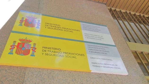 Una oficina de la Inspección de Trabajo y Seguridad Social