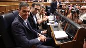 Carlos Cuerpo, Pedro Sánchez y Yolanda Díaz
