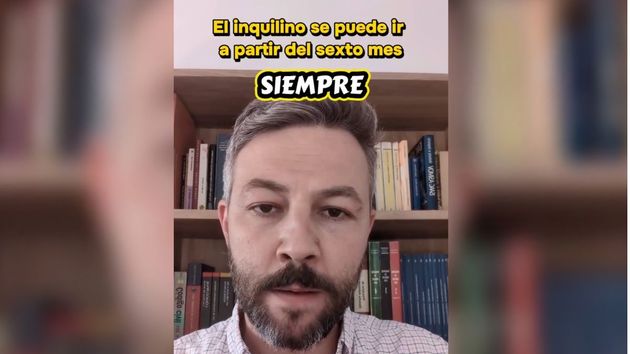 Alberto Sánchez, abogado experto en alquiler