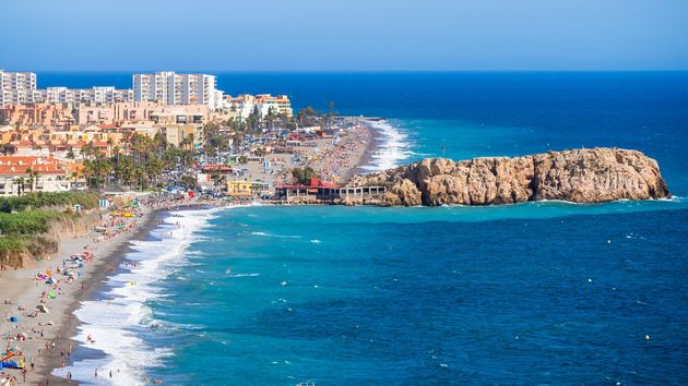 Una playa de Granada.