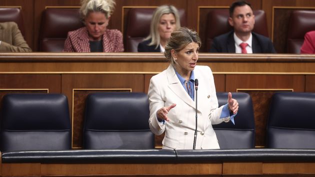 La ministra de Trabajo, Yolanda Díaz