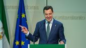 El presidente de la Junta de Andalucía, Juanma Moreno