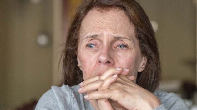 Mujer preocupada