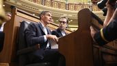 El presidente del Gobierno, Pedro Sánchez, y el vicepresidente primero y ministro de Economía, Carlos Cuerpo