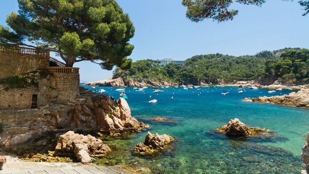 La Cala d'Aiguablava, en Begur