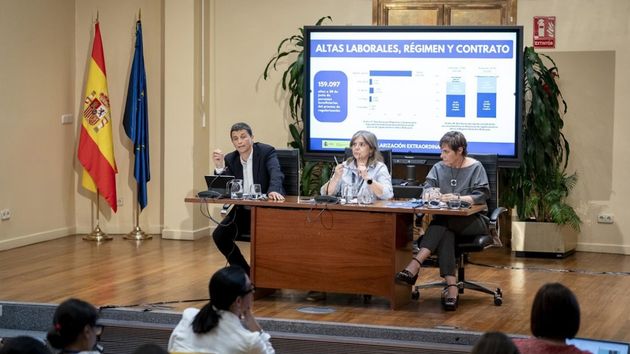 Borja Suárez presentación datos migrantes