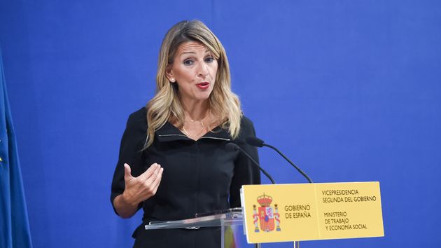 La vicepresidenta segunda y ministra de Trabajo y Economía Social, Yolanda Díaz