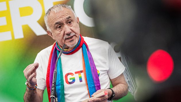 El secretario general de UGT, Pepe Álvarez