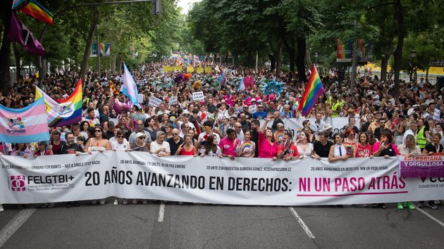 Manifestación estatal del Orgullo LGTBIQ+
