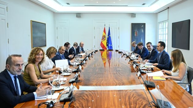 Reunión con Pedro Sánchez