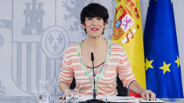 La ministra de Seguridad Social y portavoz del Gobierno, Elma Saiz