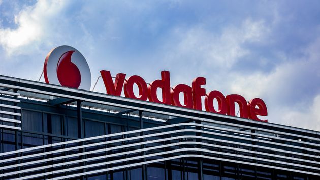 Fachada de la sede de Vodafone en Madrid