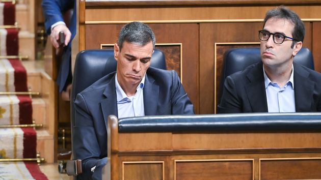 Pedro Sánchez y Carlos Cuerpo