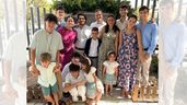 Irene Alonso junto a su familia