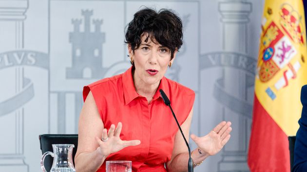 La ministra de Inclusión, Seguridad Social y Migraciones y portavoz del Gobierno, Elma Saiz 