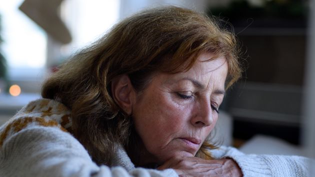Mujer preocupada