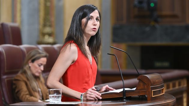 La secretaria general de Podemos, Ione Belarra