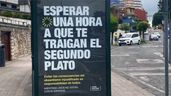 Uno de los carteles de la campaña