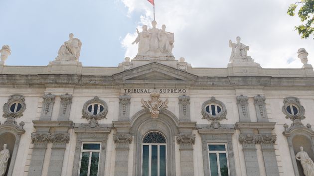 Fachada del Tribunal Supremo