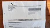 Una notificación de Hacienda 