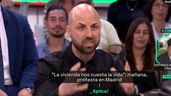 el inversor hablando en television