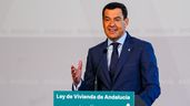 El presidente de la Junta de Andalucía, Juanma Moreno