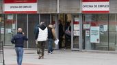 Entrada de una oficina de empleo 