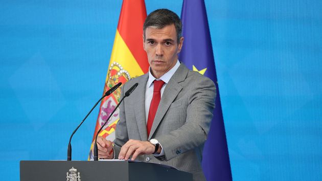 Pedro Sánchez comparece en la moncloa