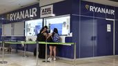 Mostradores de la aerolínea Ryanair
