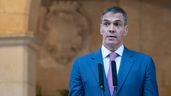 El presidente del Gobierno, Pedro Sánchez, comparece ante los medios de comunicación