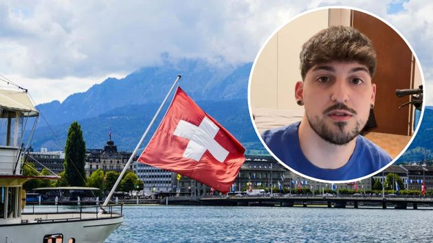 Álex, joven español en Suiza