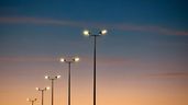 farolas encendidas