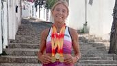 Pepi Sánchez con las medallas que ha ganado
