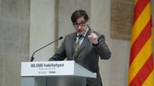 El presidente de la Generalitat de Catalunya, Salvador Illa